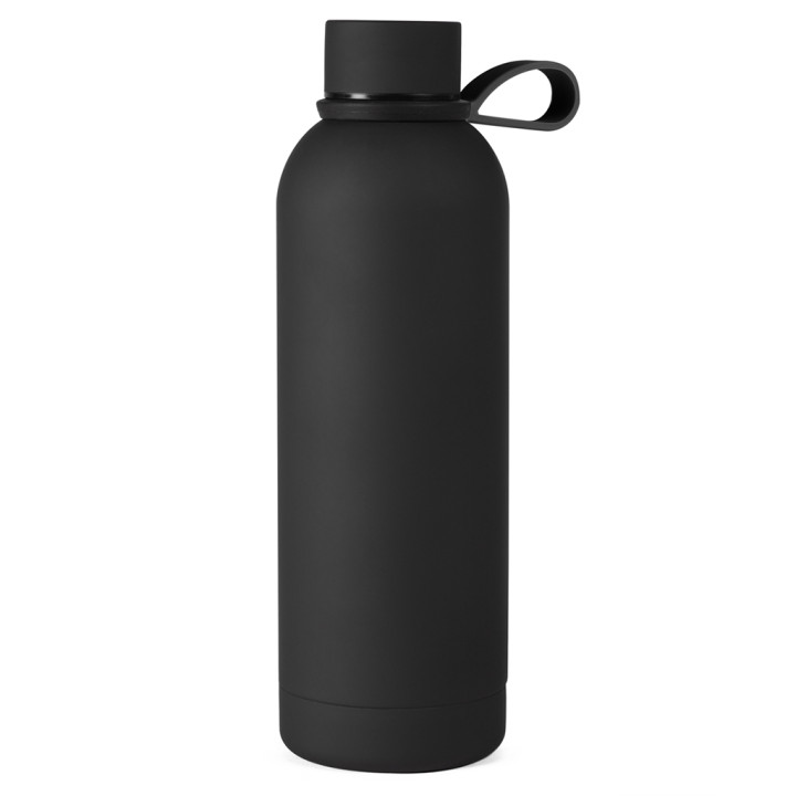 Botella termo soft touch de 500 ml con doble pared