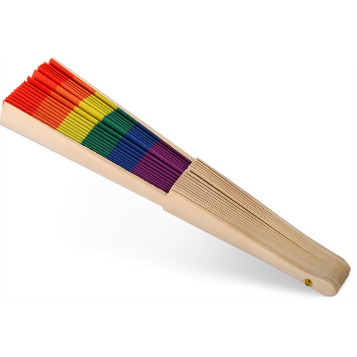 Abanico rpet arco iris