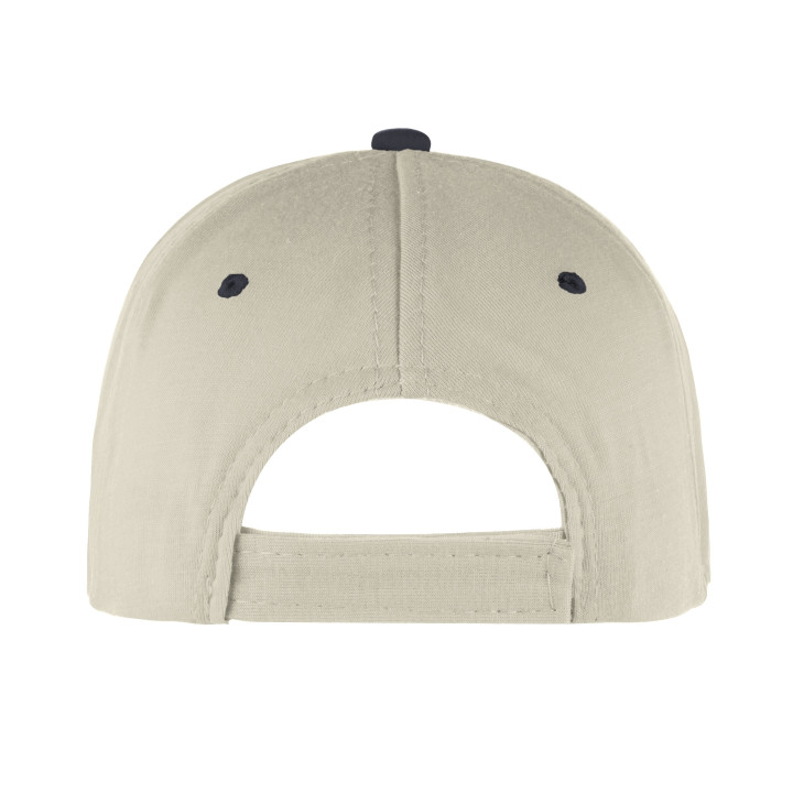 Gorra golf 5 paneles 100% algodón