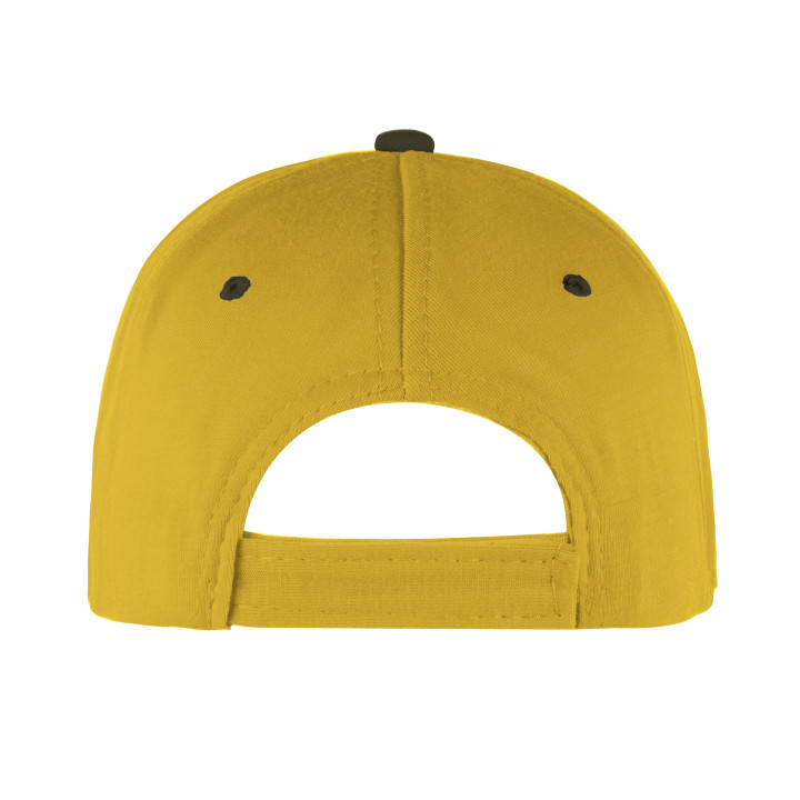 Gorra 5 paneles sandwich 100% algodón