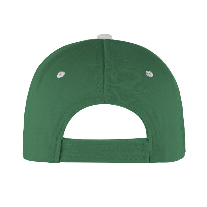 Gorra 5 paneles sandwich 100% algodón
