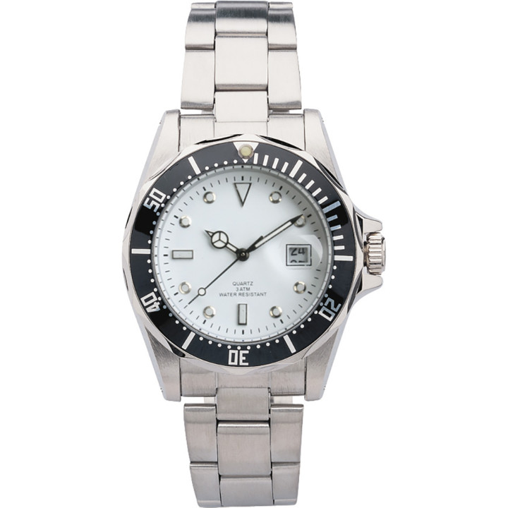 Reloj analógico metal/acero