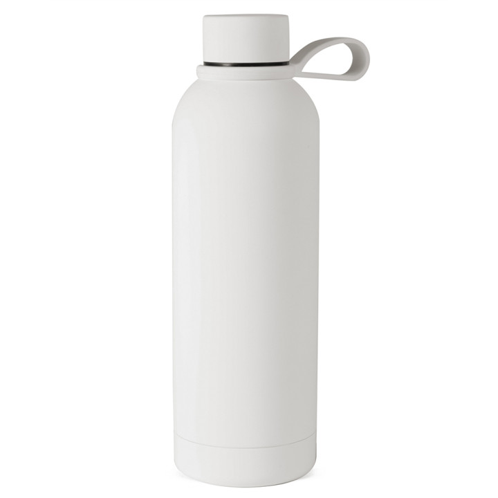 Botella termo soft touch de 500 ml con doble pared