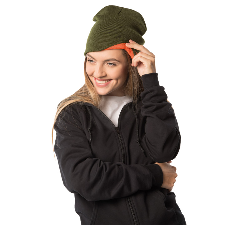 Gorro acrílico reversible