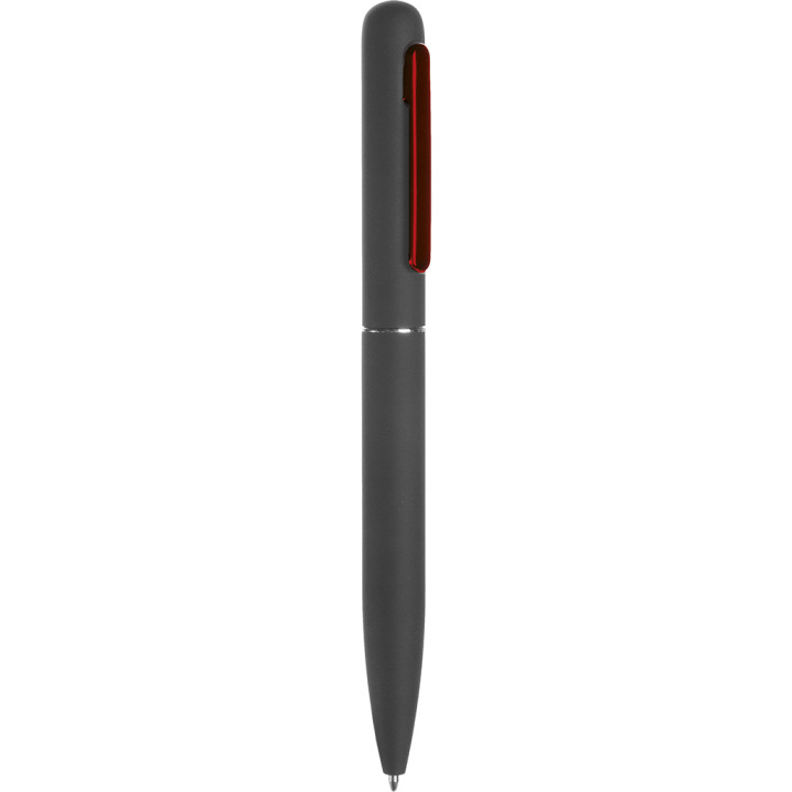 Bolígrafo de metal acabado engomado suave