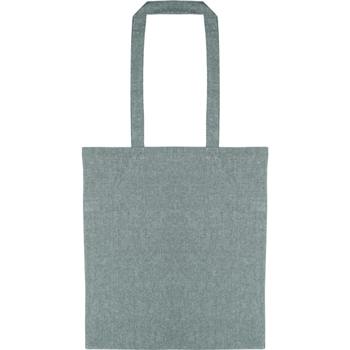 Bolsa de compra de algodón reciclado