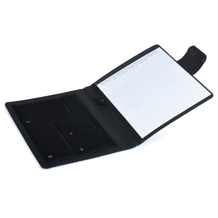 Carpeta bloc de notas con rpet con luz