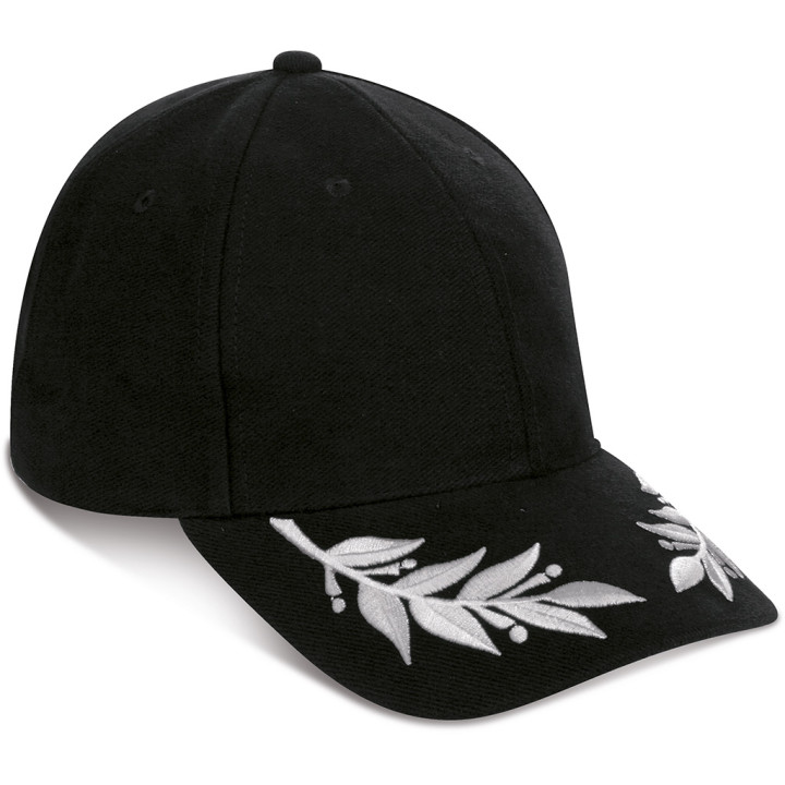 Gorra 6 paneles espiga 100% algodón