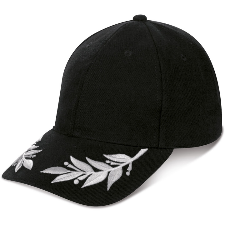 Gorra 6 paneles espiga 100% algodón