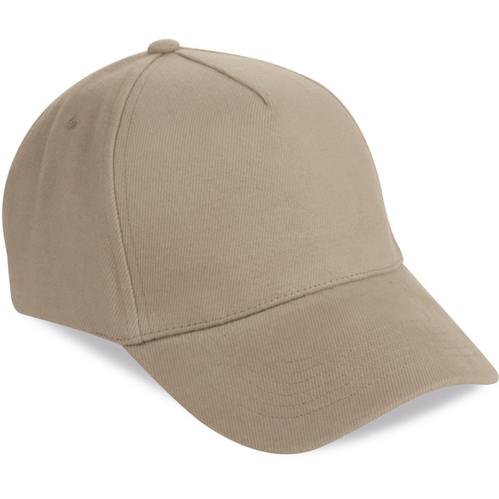 Gorra 5 paneles 100% algodón pesado