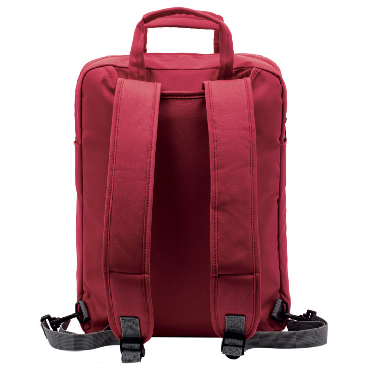 Mochila con compartimento para pc en poliéster 600d