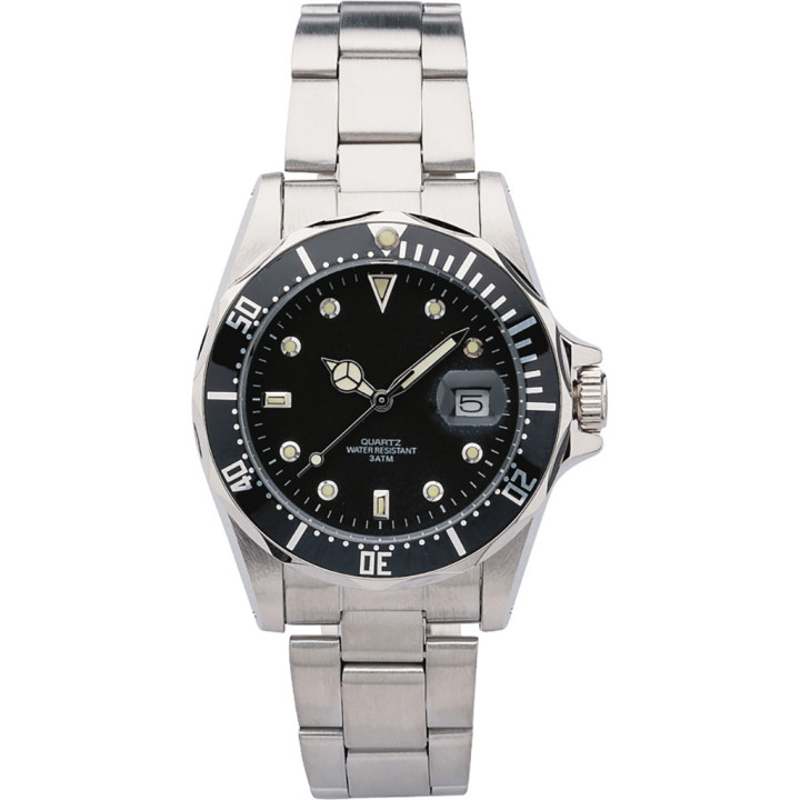 Reloj analógico metal/acero